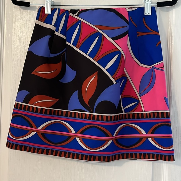 NEW | ZARA Multicolored Print Mini Skirt - Picture 2 of 3